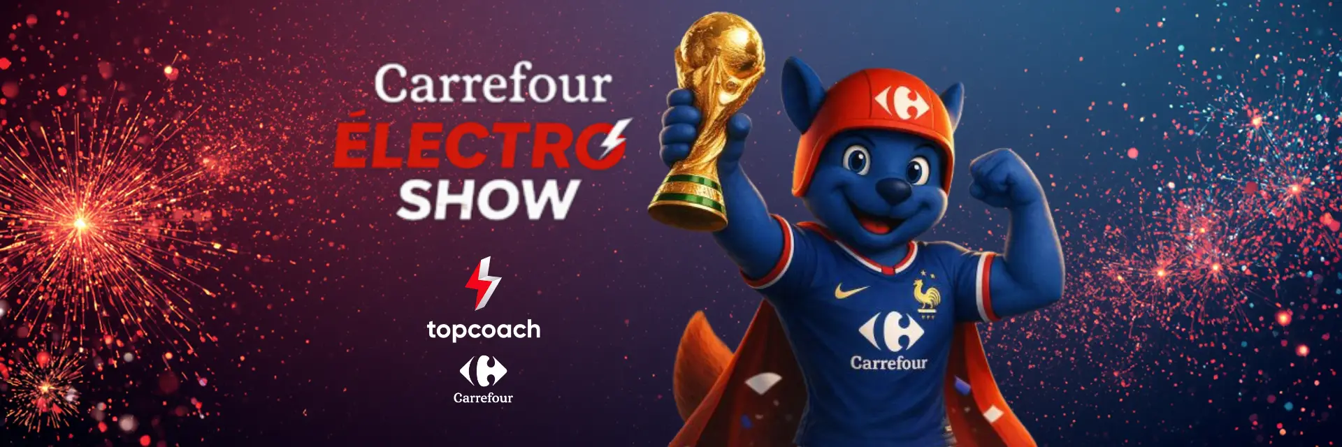 TopCoach au salon Electro Show Carrefour !