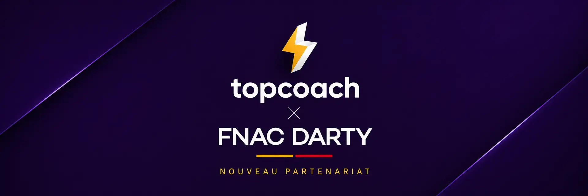TopCoach X Fnac Darty : Nouveau Partenariat !